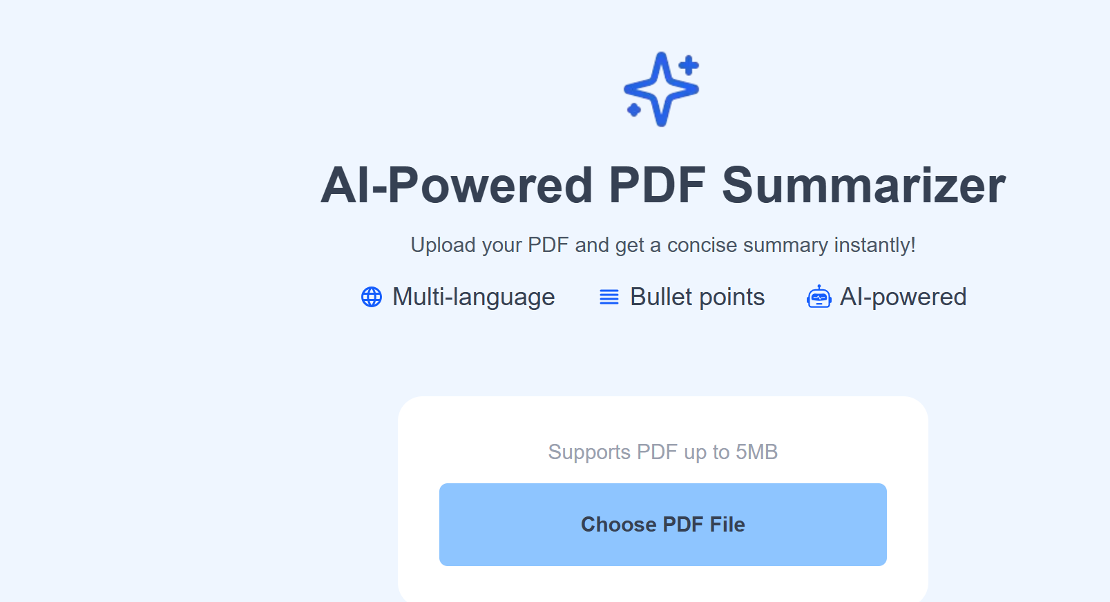 PDF Summary Generator